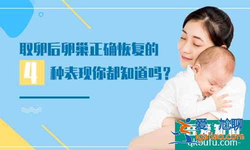 取卵后卵巢正确恢复的4种表现你都知道吗？？