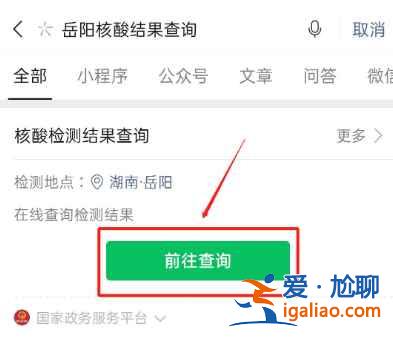 湖南岳阳核酸检测结果手机怎么查询？