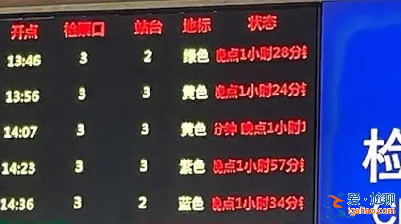 北上列车大批晚点 12306：正加急抢修中？