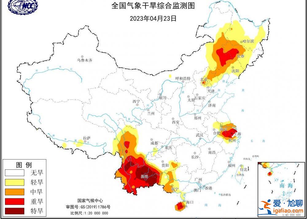 云南多地发布干旱橙色预警 其中昆明、大理、丽江等地区有特旱？