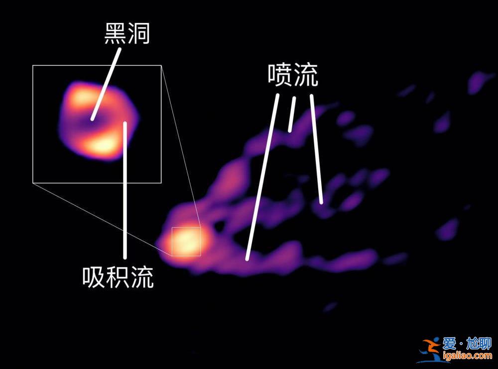 阴影和强大喷流首次合影 “甜甜圈”看着更大？