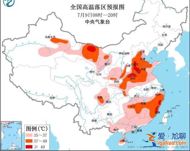 高温橙色预警！河南河北局地将超40℃！南北高温区下周一连成一片？