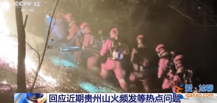 为何短时间内贵州密集发生山火？应急管理部负责人回应？